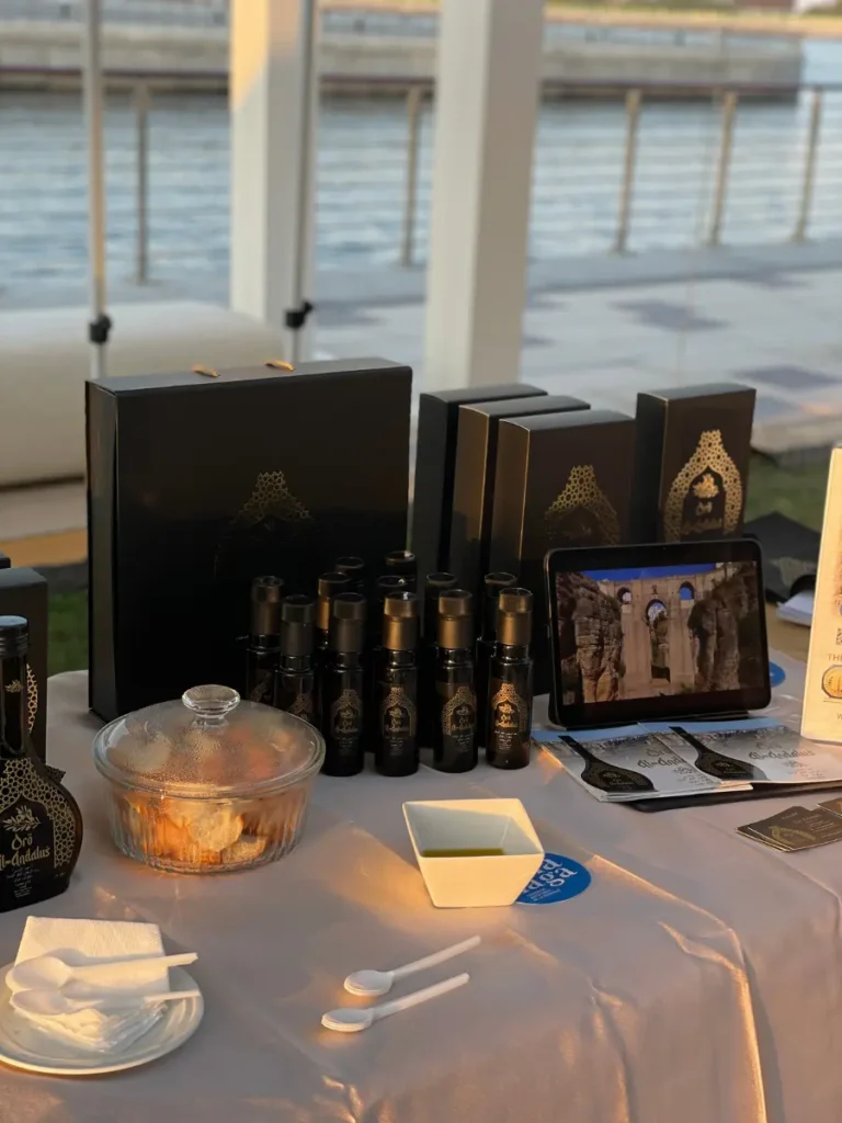 Luxury Spanish olive oil gift sets for events in Dubai UAE
