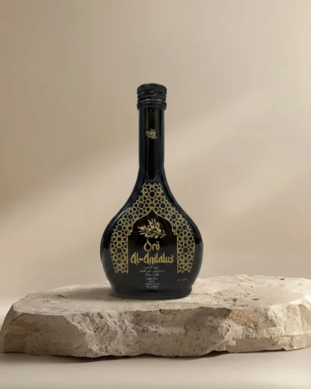 Oro Al Andalus Arabesca Extra Virgin Olive Oil 250ml – On Travertine Stone